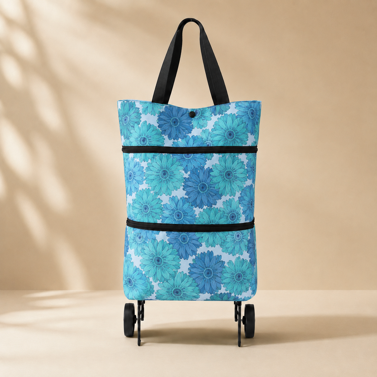 RollTote™ 2-in-1 Rolling Shopping Bag