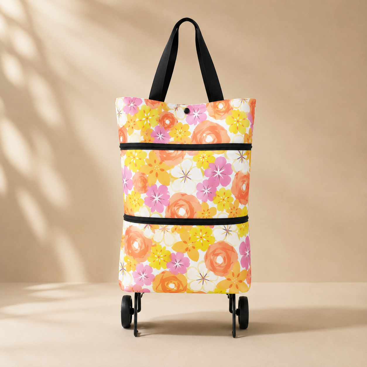 RollTote™ 2-in-1 Rolling Shopping Bag