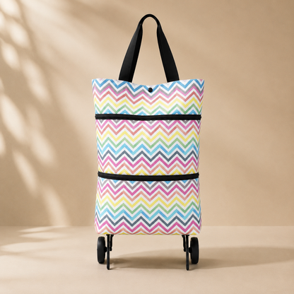 RollTote™ 2-in-1 Rolling Shopping Bag